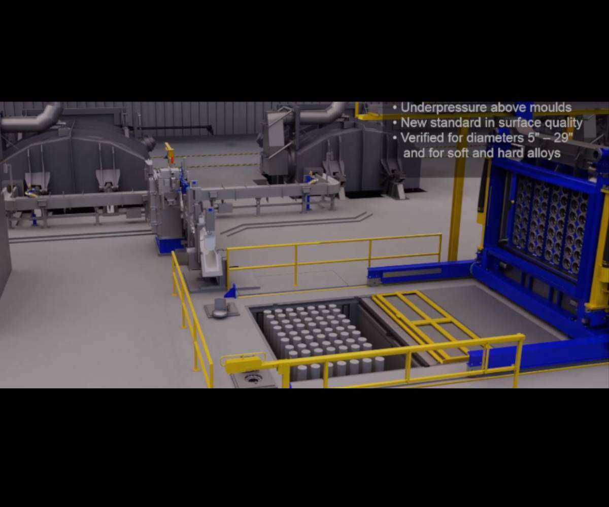 Vertical Direct Chilling Casting Machine