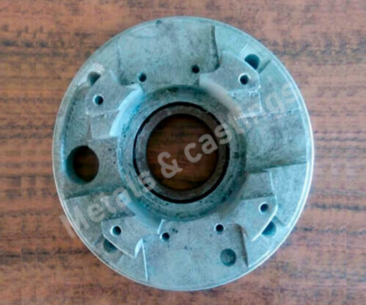 Machined Aluminium die casting with steel incert for defence