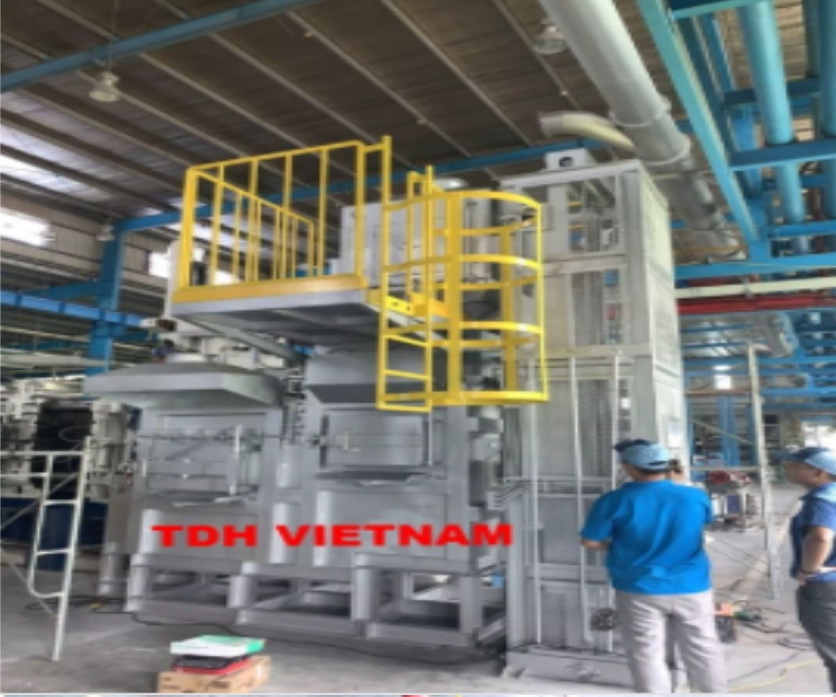 Continuous Aluminium melting furnace No. 3 (nak 35-110)