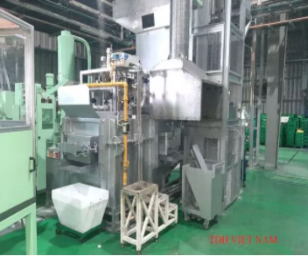 Continuous Aluminium melting furnace No.2