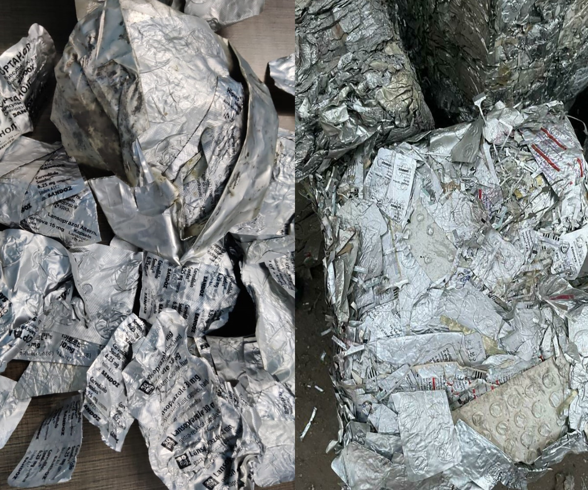 Aluminium 2025 foil scrap