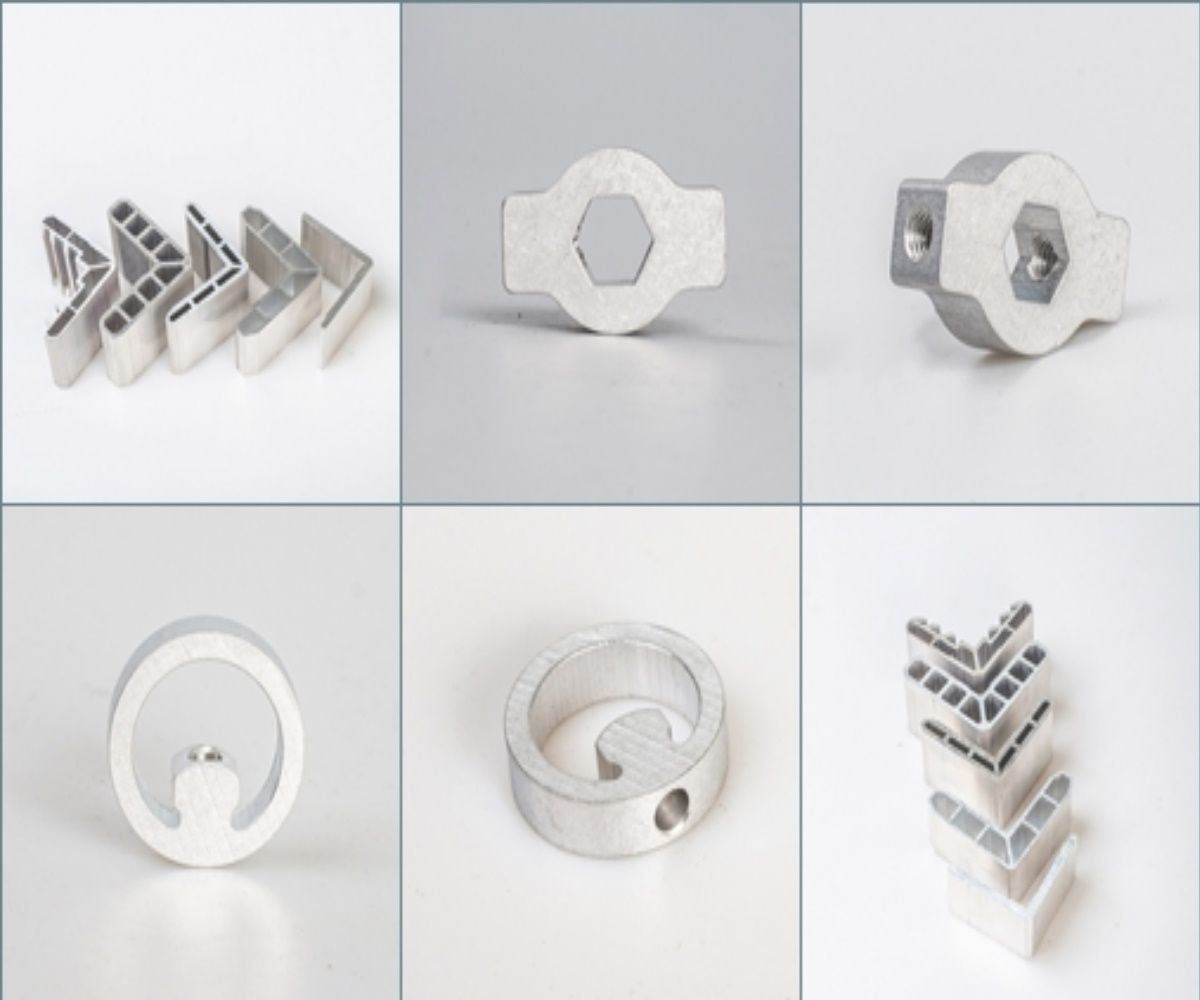 Aluminium alloy OEM anodized extruded mid clamp 40/50/60mm