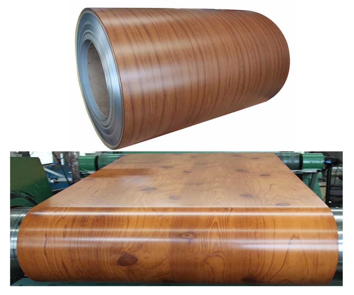 Wooden Grain Color Aluminum Coil