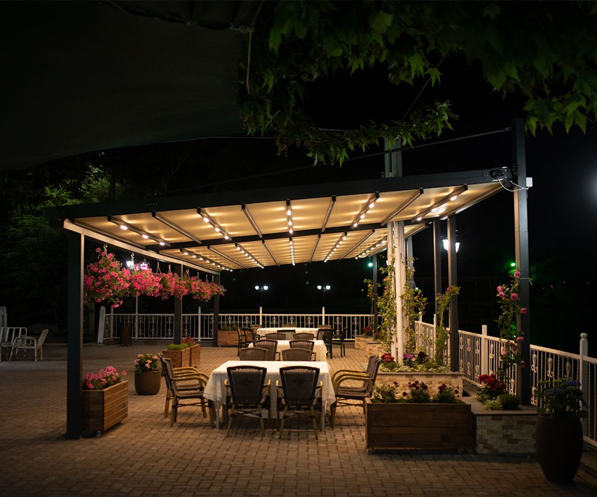 Aluminium Pergola Systems (Oval/Flat)