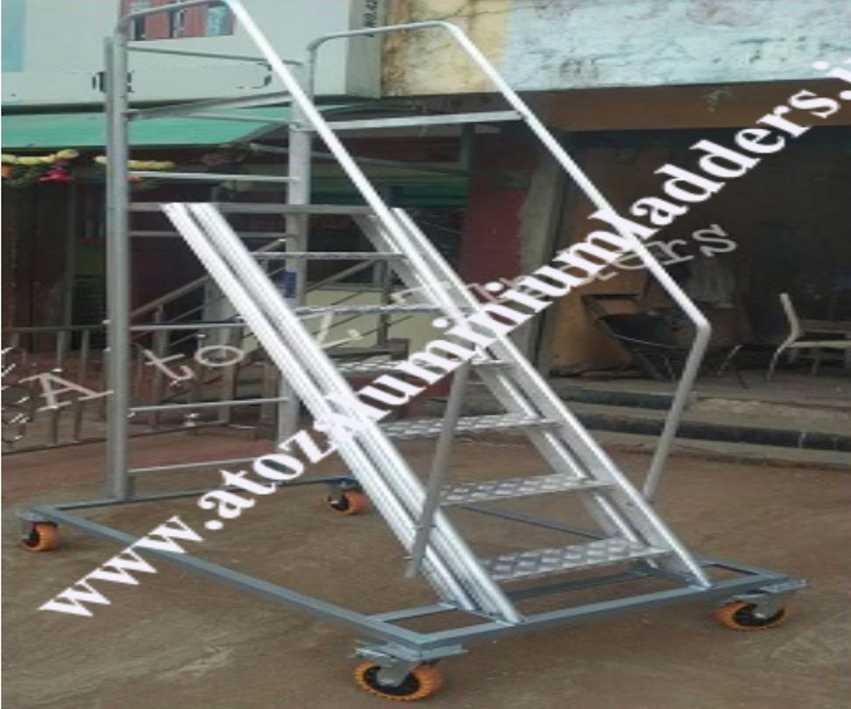 Mobile Statue Platform Aluminium Ladders