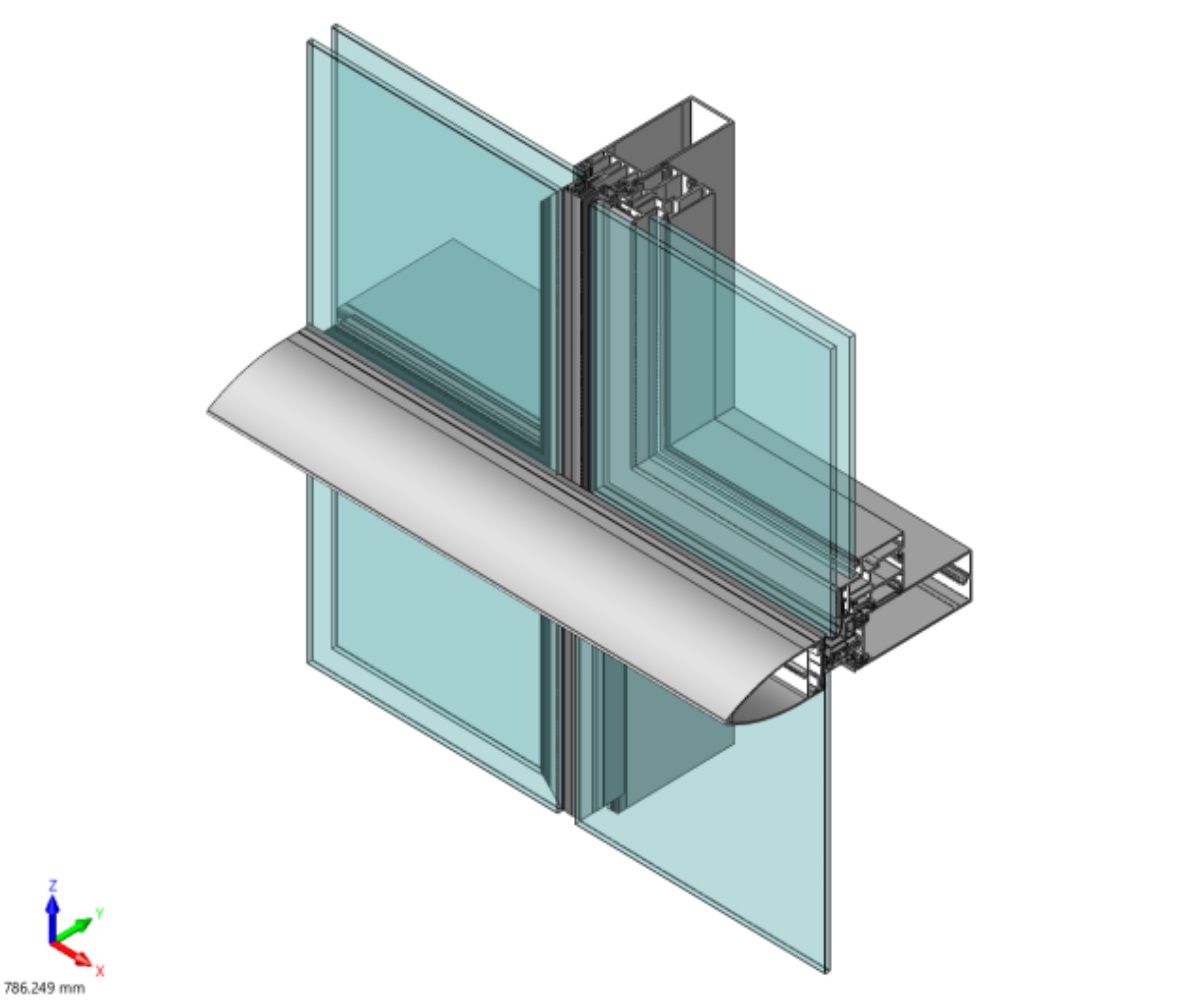 Aluminium Curtain Wall Systems