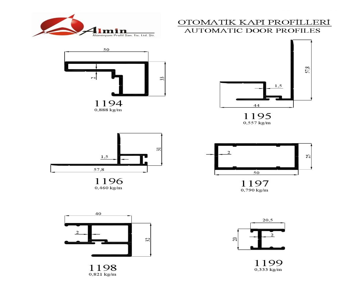 Automatic Door Profiles