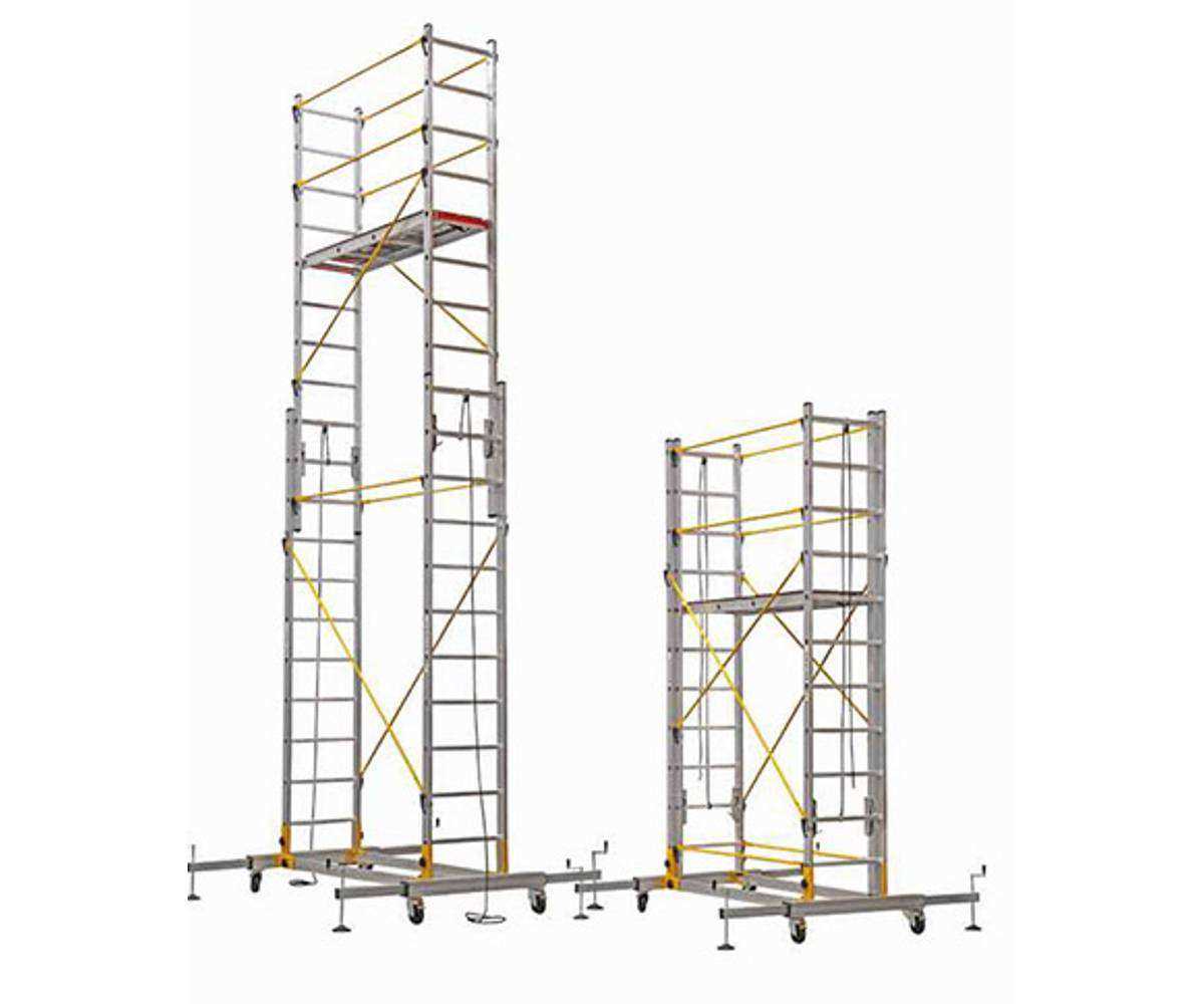 Aluminium Scaffolding 2x11 Rungs Double Part