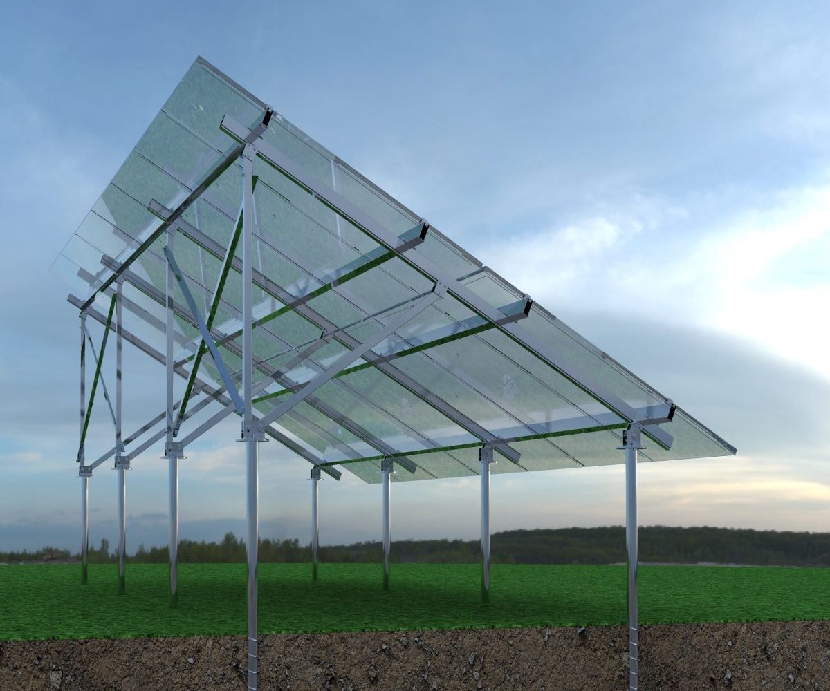 Solar Substructure for Photovoltaic Power Plants