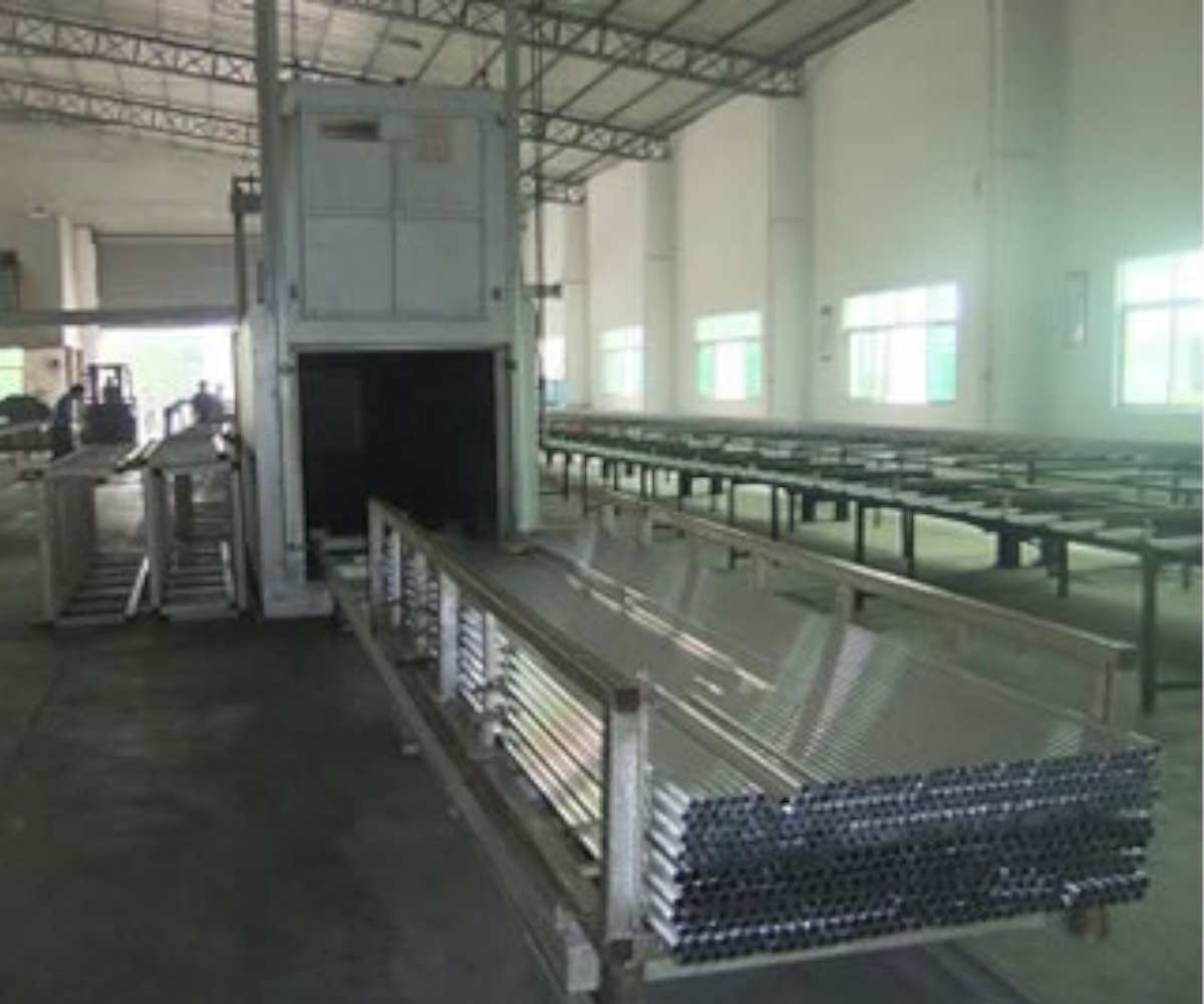 Aging Aluminium Furnace 