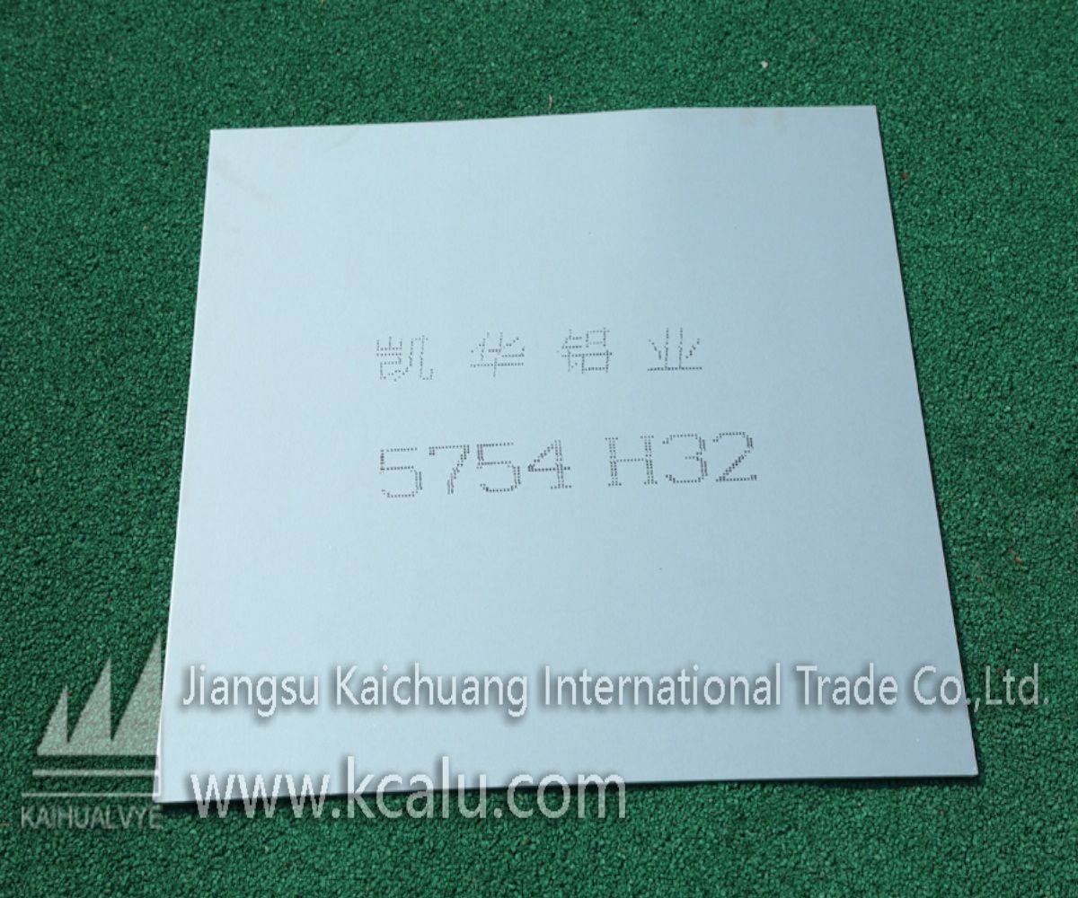 Aluminium Alloy Plate 5754 H32