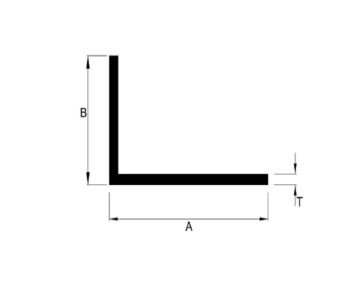 Aluminium Unequal Angles