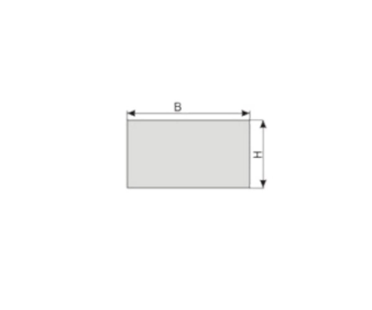 Aluminium Flat Rectangular Profiles