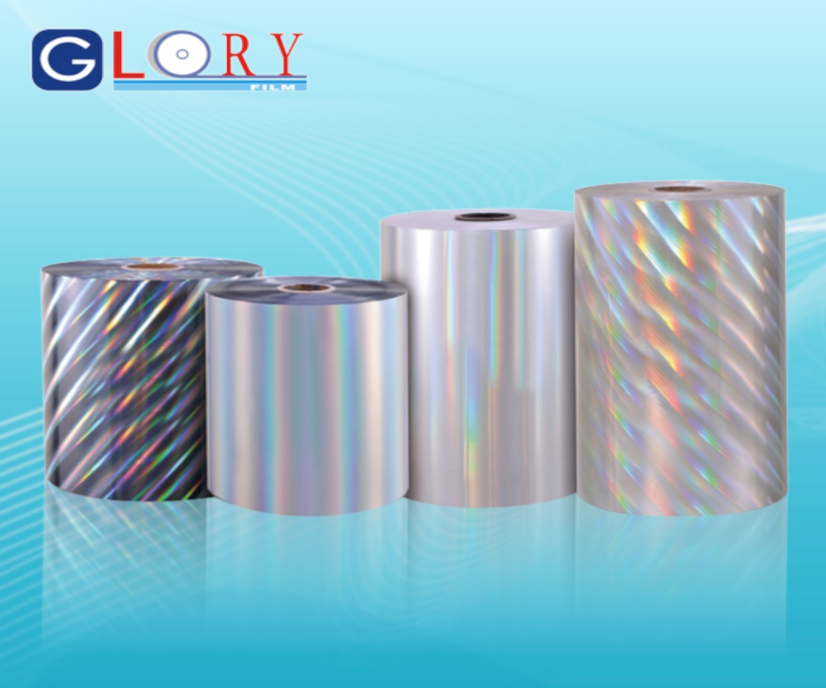 BOPP Metallized Hologram Film